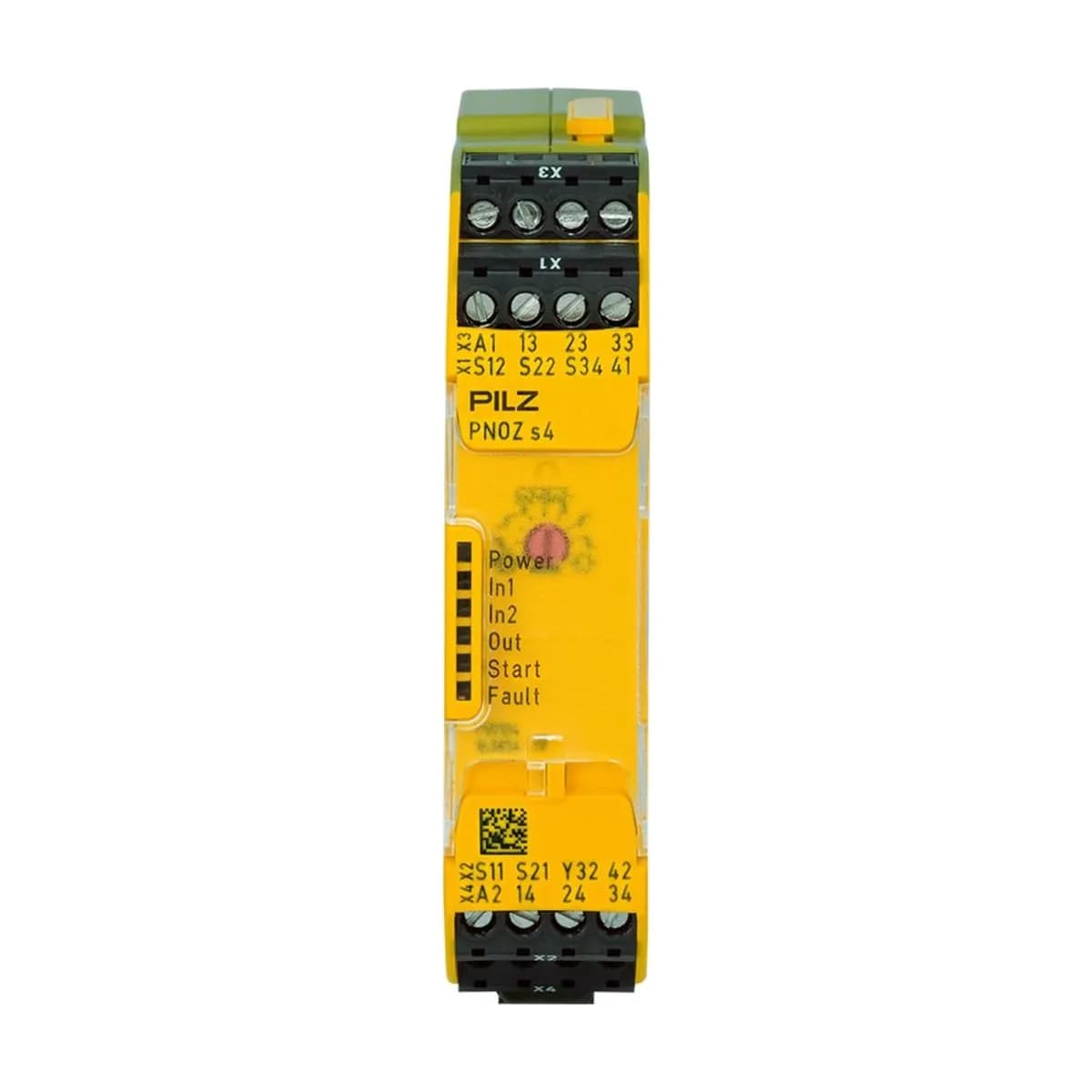 Pilz 750104 PNOZ s4 safety relay, 24 V DC, 3 N/O + 1 N/C + 1 semiconductor output