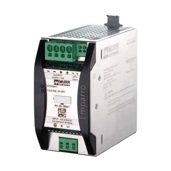Murrelektronik 85441 Emparro 1-phase power supply, 85–265 V AC in, 24–28 V DC / 10 A out