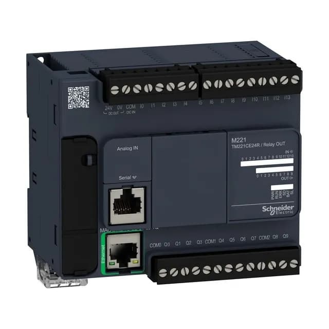 Schneider Electric Modicon M221 TM221CE24R controller