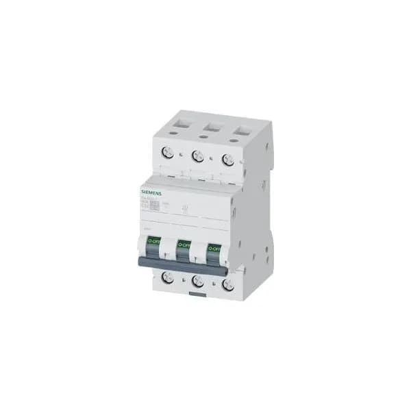 Siemens SENTRON 5SL6 3-pole miniature circuit breaker