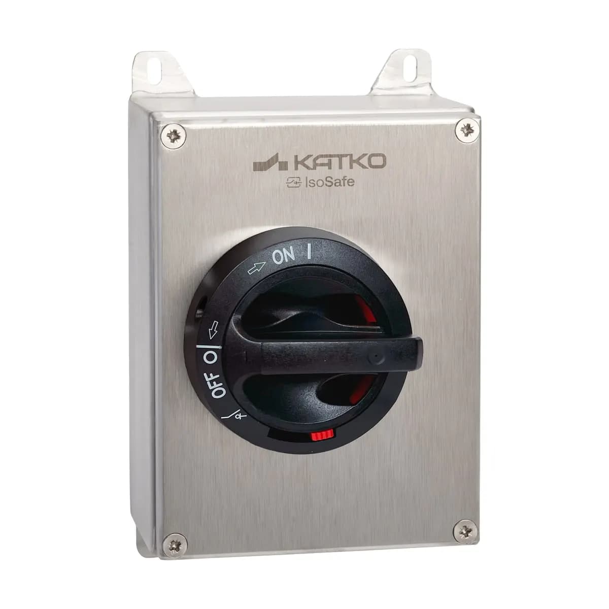 KATKO KER 316UL RA2 Stainless steel enclosed disconnect switch, 3 × 16 A, 600 V, 7.5 HP, AISI 316L